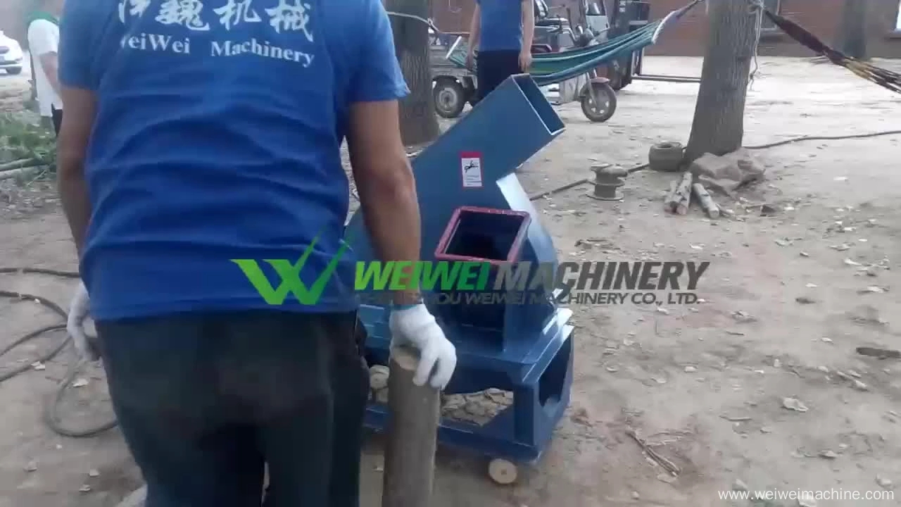 Weiwei forestry machine biomass crusher wood chipper