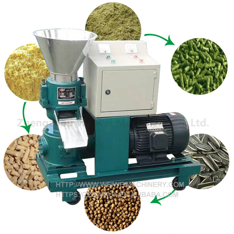 Weiwei animal feed pellet 60-80kg unique style prawn feed pellet mill machine