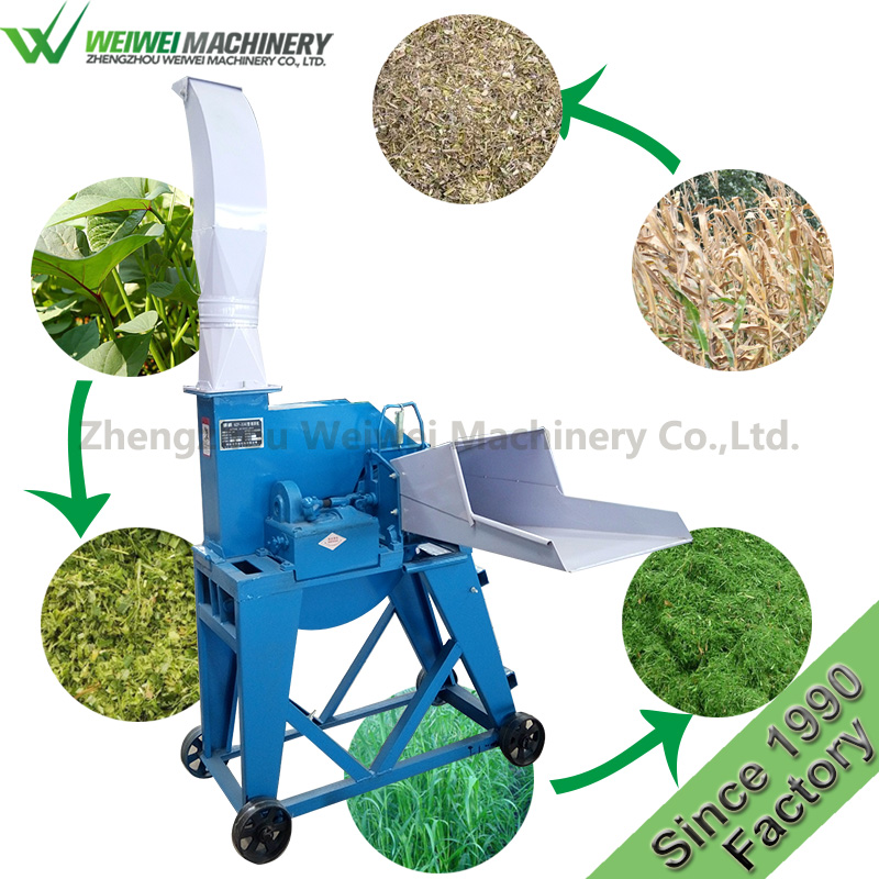 Weiwei Grass Grinder 9ZP-3 Automatic Feeding Type Feed Machines