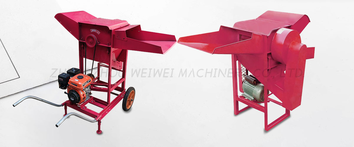 wheat and rice sheller