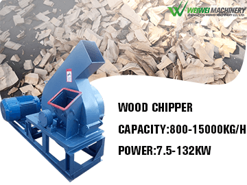 Weiwei Modern Electic Wood Chippers Garden Shredder Machine