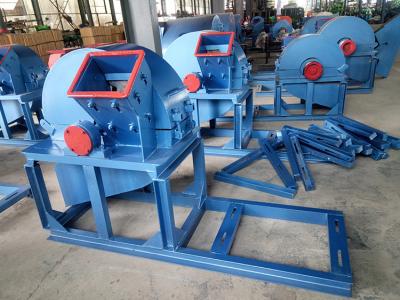 Electric motor type wood hammer mill customized by Malay customers