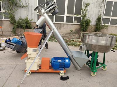 A small poultry and livestock feed production line