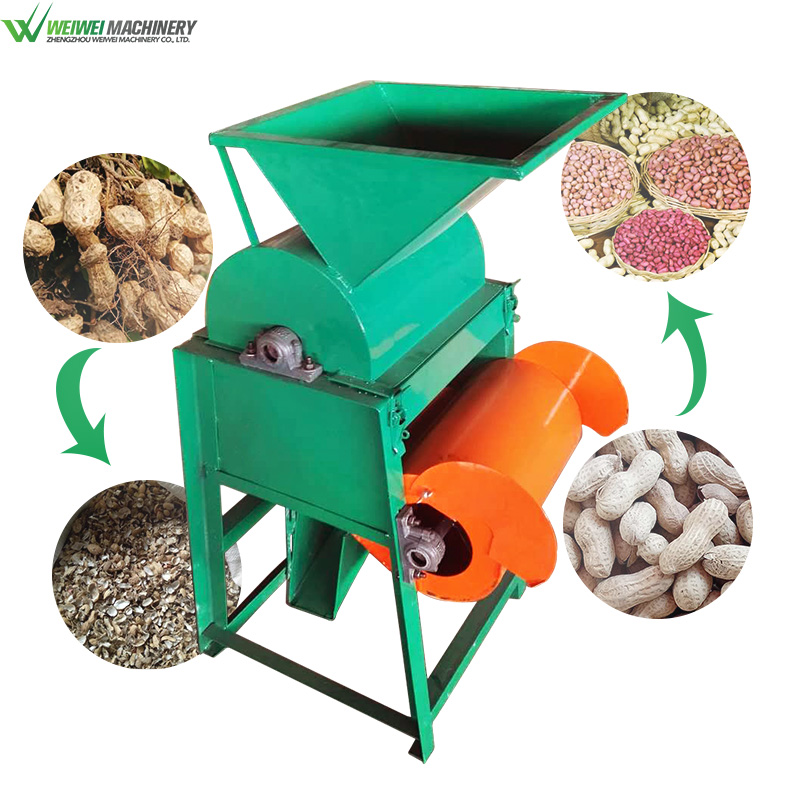 weiwei agricultural machinery manufacturer, peanut sheller, small sheller, 500kg