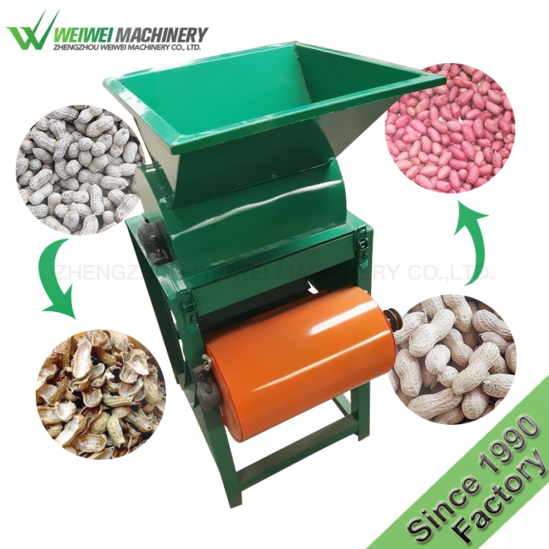 weiwei agricultural machinery manufacturer, peanut sheller, small sheller, 500kg
