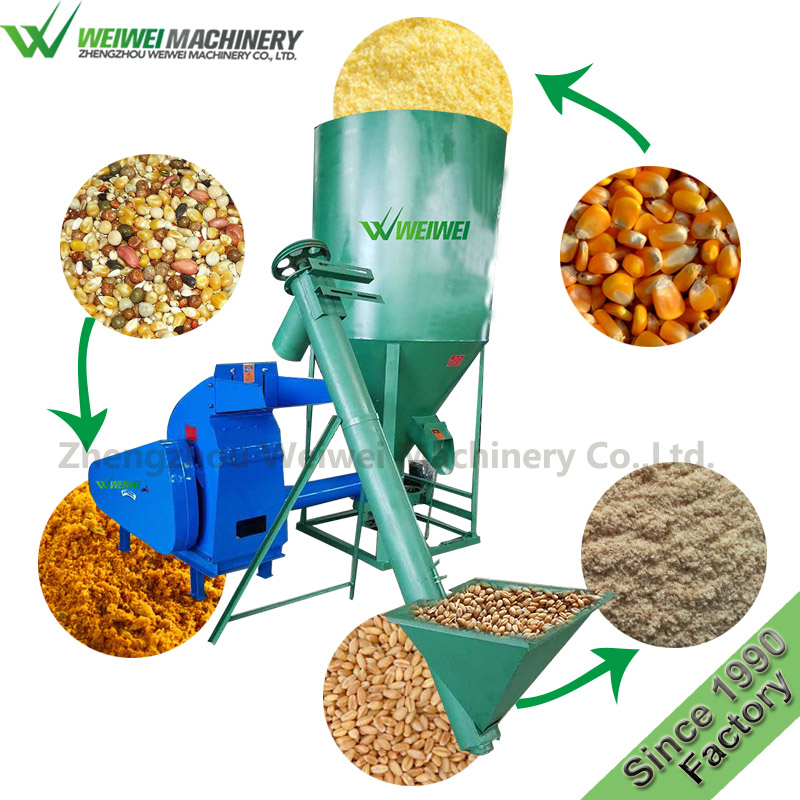 weiwei 9HLP-5001000kg feed mixer,chicken feed mixer,electric mixer