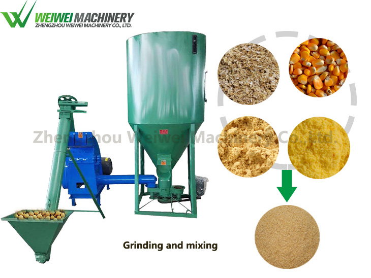 weiwei 9HLP-5001000kg feed mixer,chicken feed mixer,electric mixer