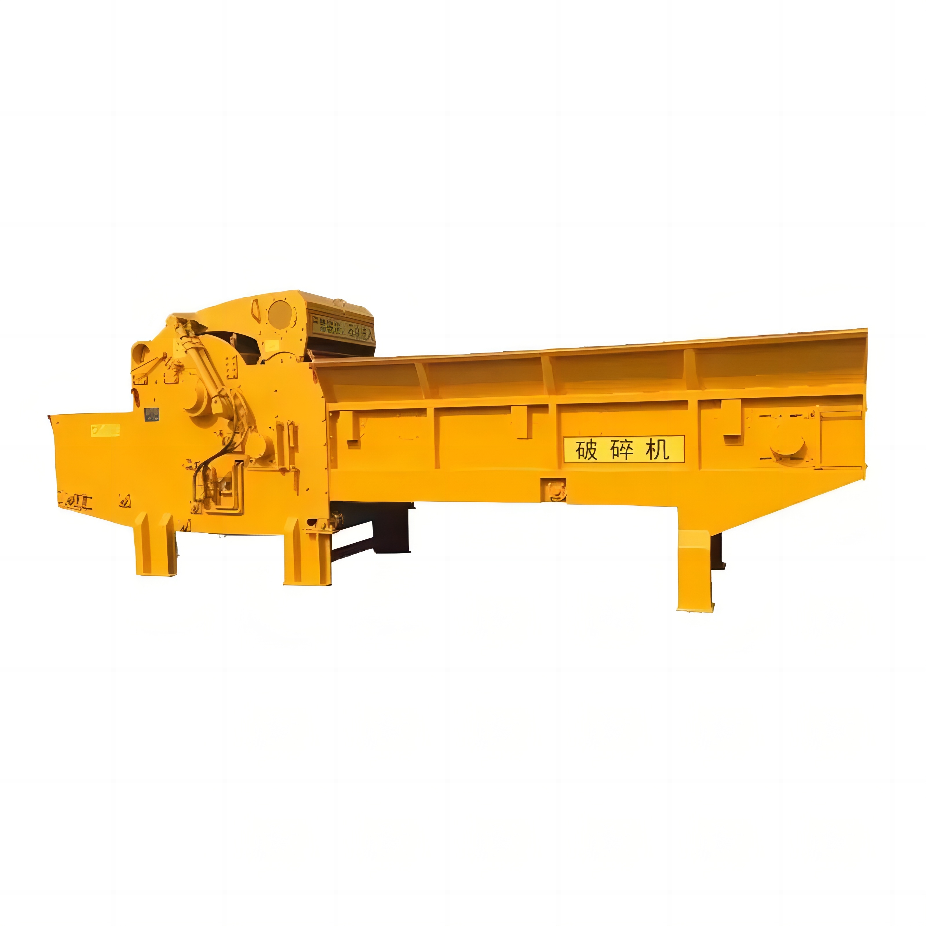 weiwei wood crusher can process 1.2m wide wood, new mobile wood crushing and pro