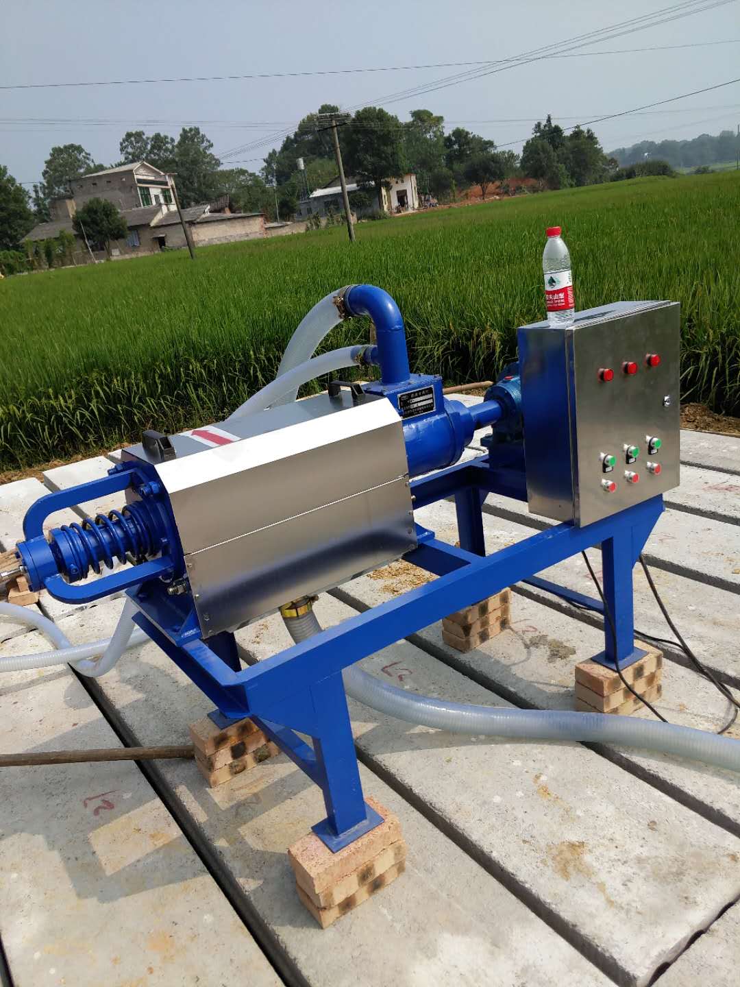 weiwei solid-liquid separator, animal manure treatment machine, chicken manure s