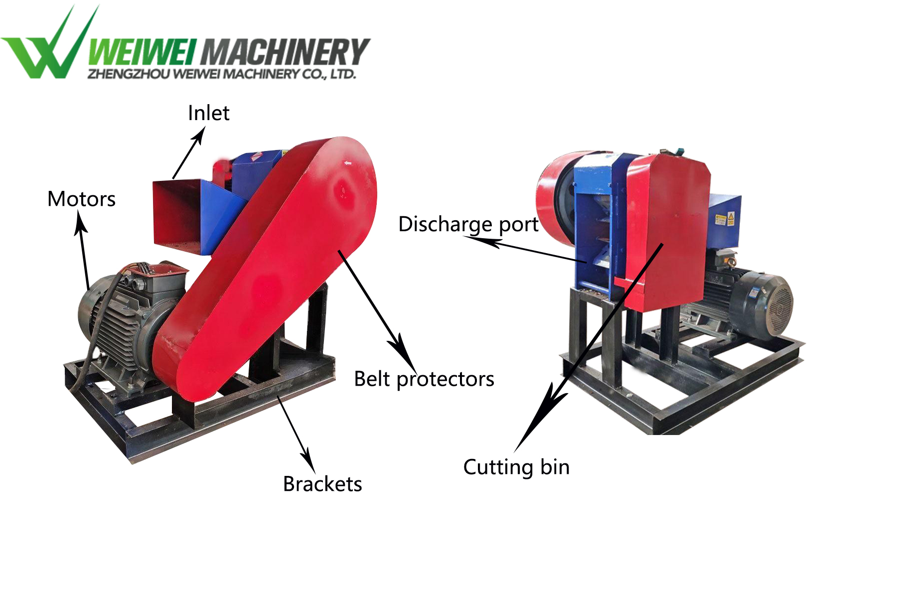 Weiwei wood sectioning machines, log cutting machines, branch cutting machines