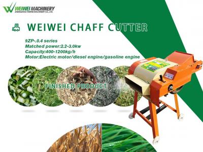 What are the environmental benefits of using a chaff cutter compared to other methods of preparing animal feed?