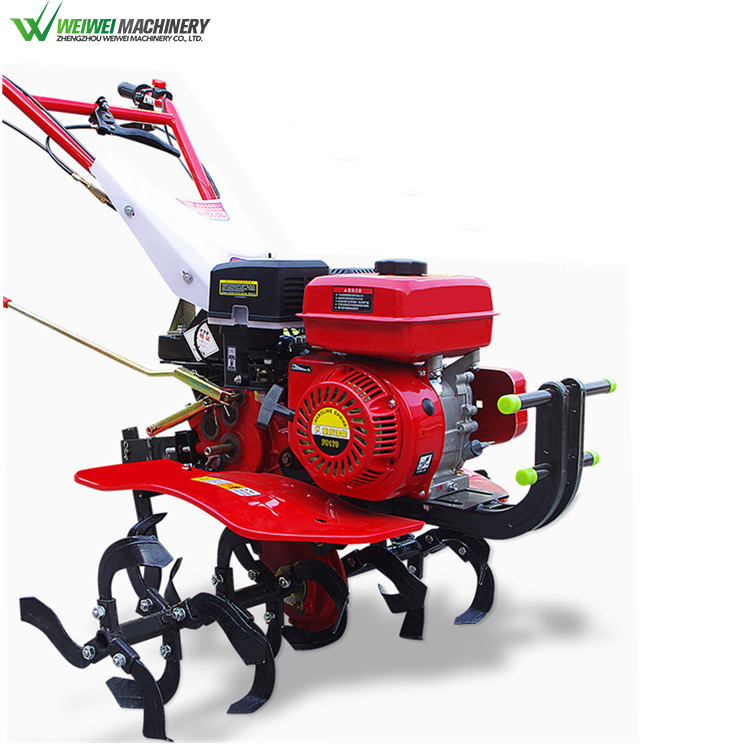 Weiwei small multifunctional microtiller, cultivator, hand-held plow machine