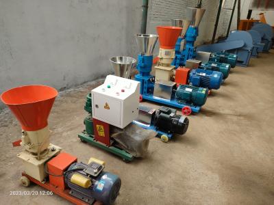 Steps for the first use of the pellet mill
