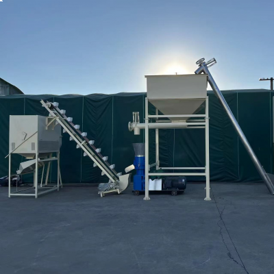 2 tons feed pellet machine production line