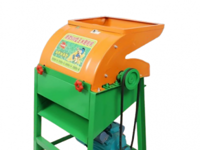 Corn vertical peeling and sheller