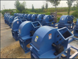 Weiwei 800-1500kg/h Electric Wood Crusher Machine