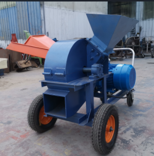 Weiwei 800-1500kg/h Electric Wood Crusher Machine