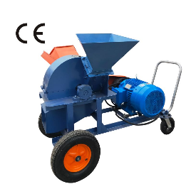 Weiwei 800-1500kg/h Electric Wood Crusher Machine