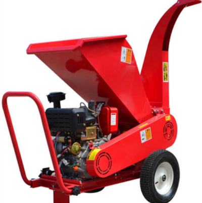Wood Shredder Diesel engine Machine Tree Branch Wood Crusher