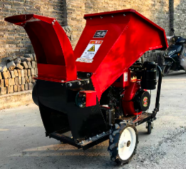 Weiwei Gasoline Engine Garden Shredder Tree Branch Wood Chipper