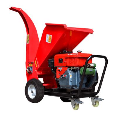 Weiwei Gasoline Engine Garden Shredder Tree Branch Wood Chipper
