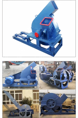 Batch of MPJ‑600 Wood Chippers Complete Assembly and Full‑load Factory Test