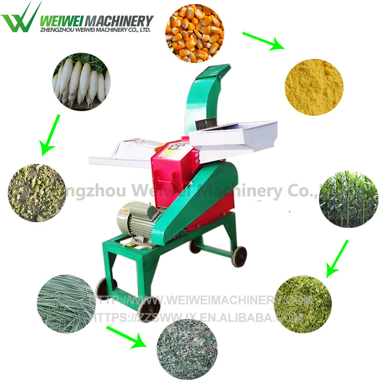 dry wet chaff cutter machine