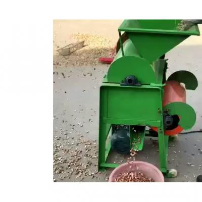 When using the peanut shell remover, be sure to open the air outlet.