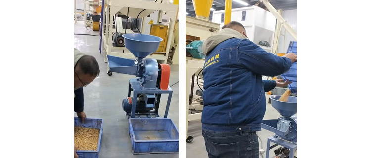 Household rice milling machine