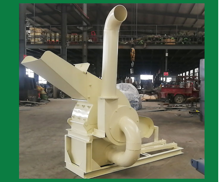 Wood chip machine