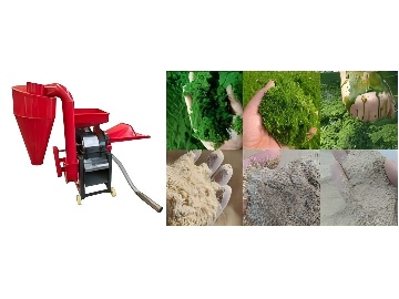 Weiwei 780-30 ultra-fine hay chopper has a fine output particle size. The processed and crushed products are suitable for ruminant animals and pigs to consume.