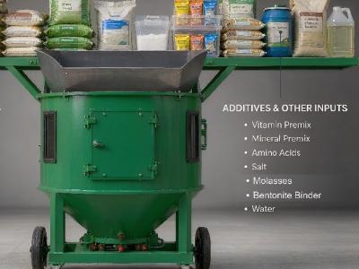 What components need to be added before mixing the feed? A practical guide on additives, premixes and binders. Weiwei Machinery helps you produce higher-quality feed pellets.