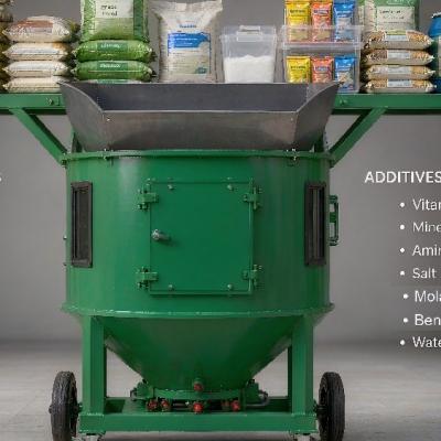 What components need to be added before mixing the feed? A practical guide on additives, premixes and binders. Weiwei Machinery helps you produce higher-quality feed pellets.