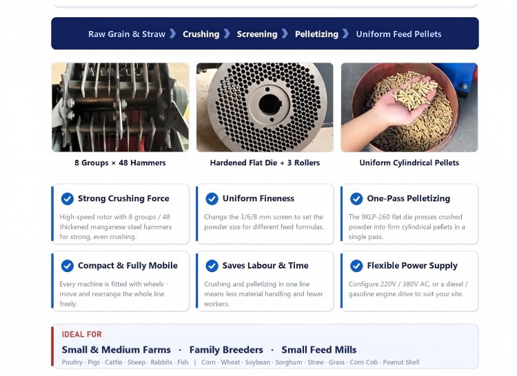 feed pellet production line cost