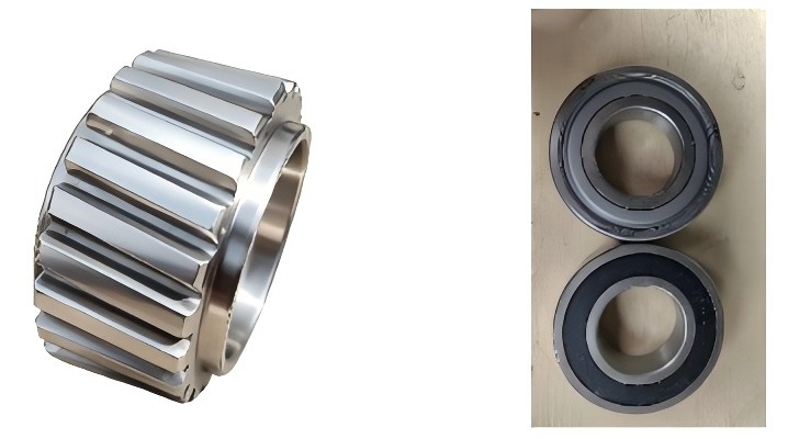 Press wheel and bearing