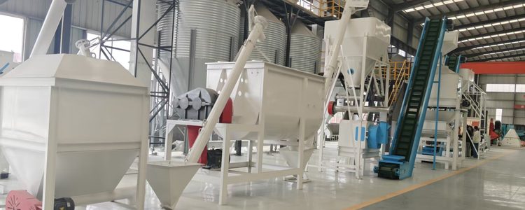 complete feed pellet line