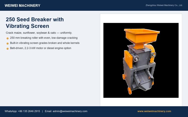 seed cracking machine