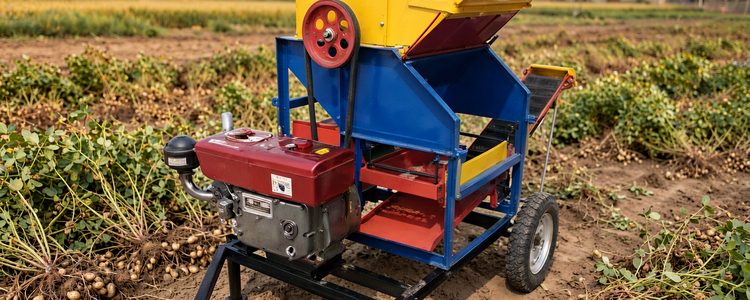 groundnut harvesting equipment supplier